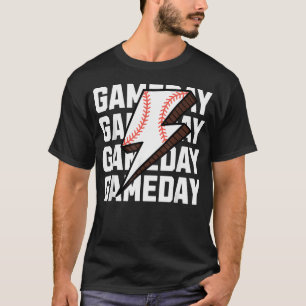 Camiseta Relâmpago de Beisebol