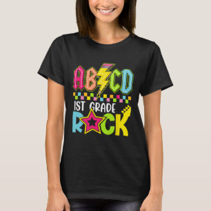 Camiseta Relâmpago Divertido de Volta às Aulas 1ª Série Roc