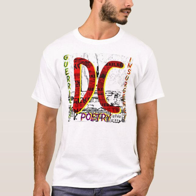 CAMISETA RELÂMPAGO DOS POETAS DA GUERRILHA DA C.C. NO (Frente)