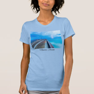 Camiseta Relâmpago em Navarre Beach Pier T-shirt