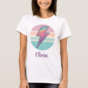 Camiseta Relâmpago Listrado Retro
