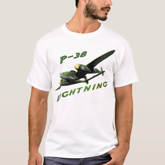 Camiseta Relâmpago P-38 (Frente)