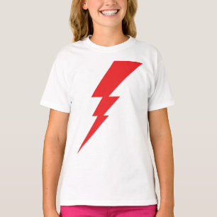 Camiseta Relâmpago Vermelho Flash