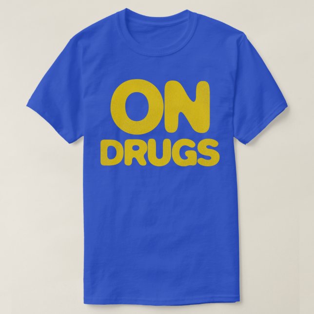 CAMISETA RELATIVAMENTE À DROGA (Frente do Design)