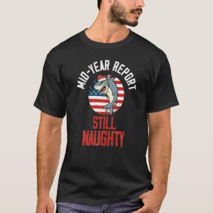 Camiseta Relatório De Ano De médio Ainda Naufrágio Do Tubar