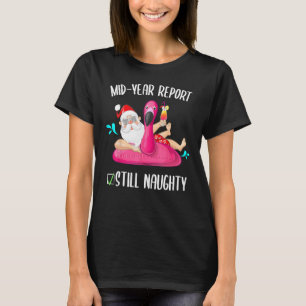 Camiseta Relatório De Ano De médio Ainda No Natal De Julho