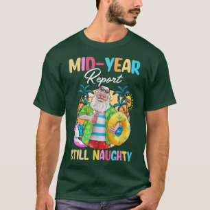 Camiseta Relatório De Ano De médio Ainda Papais noeis Maldi