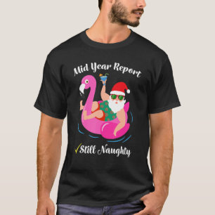 Camiseta Relatório De Ano De médio Ainda Papais noeis Maldi