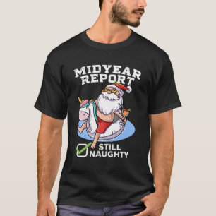 Camiseta Relatório De Ano De médio Ainda Papais noeis Maldi