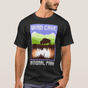 Camiseta Relatório de Férias do Parque Nacional de Cavernas