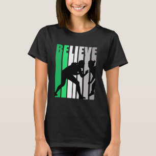 Camiseta Relatório de Lutas de Motivação de Raparigas Green