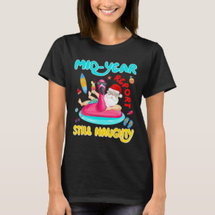 Camiseta Relatório de Meio do Ano Ainda Travesso Natal de V