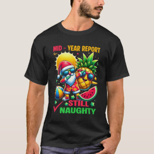 Camiseta Relatório de Meio do Ano Ainda Travesso Natal em J