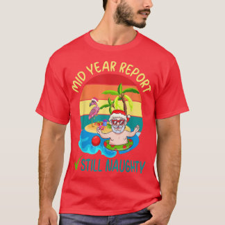 Camiseta Relatório do ano de médio ainda malvado Papais noe