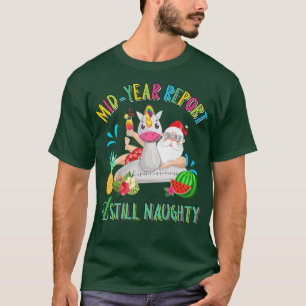 Camiseta Relatório do ano de médio ainda travado - Natal em