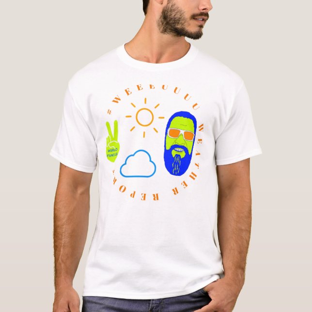 Camiseta Relatório meteorológico (Frente)