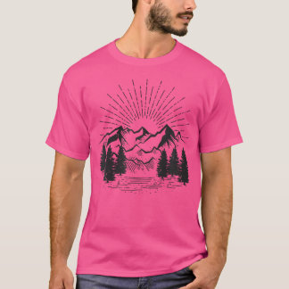 Camiseta Relatório Mínimo de Aventura Natural de Ataque de
