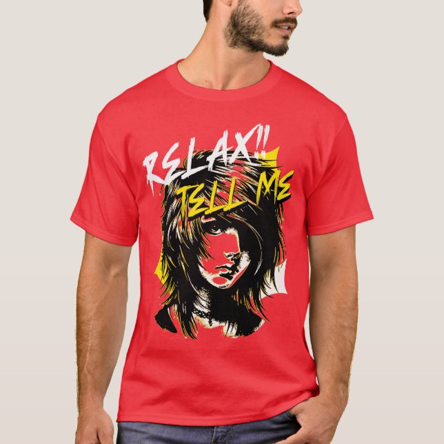 CAMISETA RELAX TELL ME (Frente)