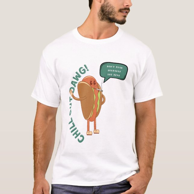 Camiseta Relaxa, parceiro (Frente)