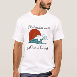 Camiseta Relaxação com Sons Oceânicos