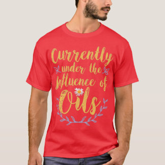 Camiseta Relaxação do Clorofórmio Aromaterapia Óleo Pullov