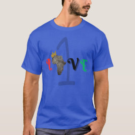 Camiseta Relaxada Unisex Com 1 Amor