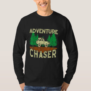 Camiseta Relaxamento de Ataque de Caminhão Terrestre Extern