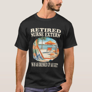 Camiseta Relaxamento Externo da Enfermeira Aposentada