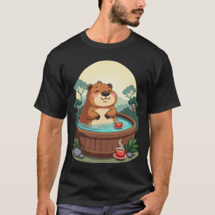 Camiseta Relaxamento na Banheira de Hidromassagem do Capiva