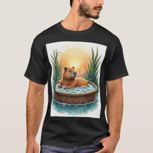Camiseta Relaxamento na Banheira de Hidromassagem do Capiva