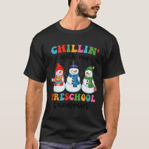 Camiseta Relaxando Com Meus Amiguinhos de Pré-Escola no Nat