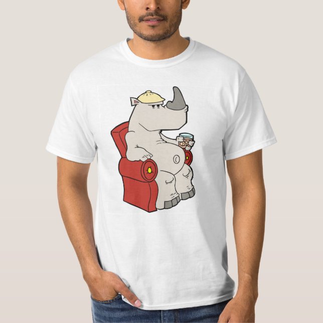 Camiseta Relaxando Rhino (Frente)