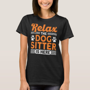 Camiseta Relaxe A Cachorro Está Aqui Cachorro Caminhante Ca