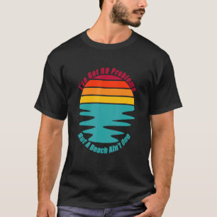 Camiseta Relaxe A Férias Na Praia, Surf Sun E