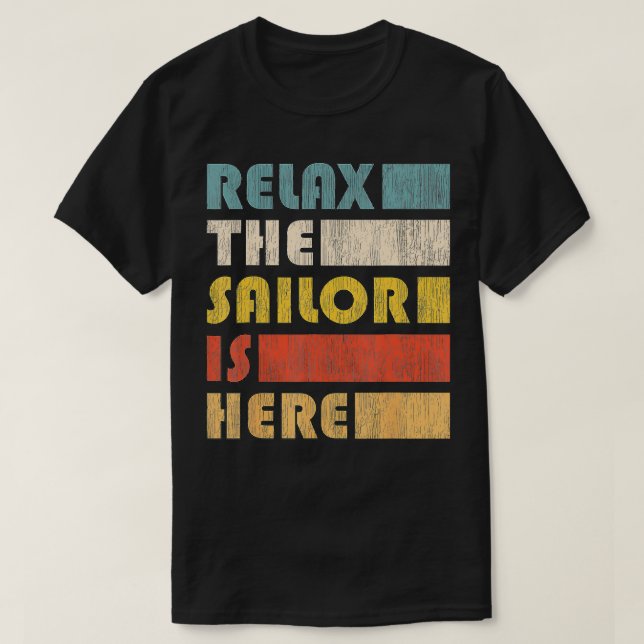 Camiseta Relaxe a vela (Frente do Design)
