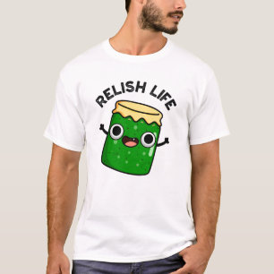 Camiseta Relaxe A Vida Engraçada Comida Pun