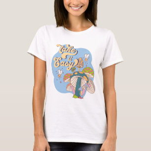 Camiseta Relaxe – Cogumelo Psicodélico Retro