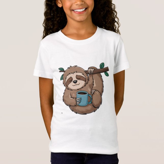 Camiseta Relaxe como um Urso - Chá e Calma (Frente)