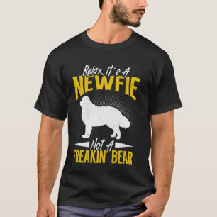 Camiseta RELAXE DE Terra Nova É UMA NOTÍCIA, NÃO É UM BEAR