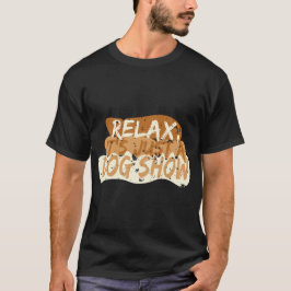Camiseta relaxe, é só um show de cães