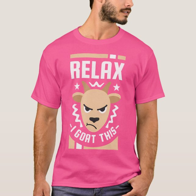 Camiseta Relaxe, Eu Irei. (Frente)