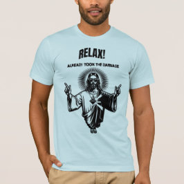 Camiseta Relaxe, Eu já tomei o Jesus do Dano