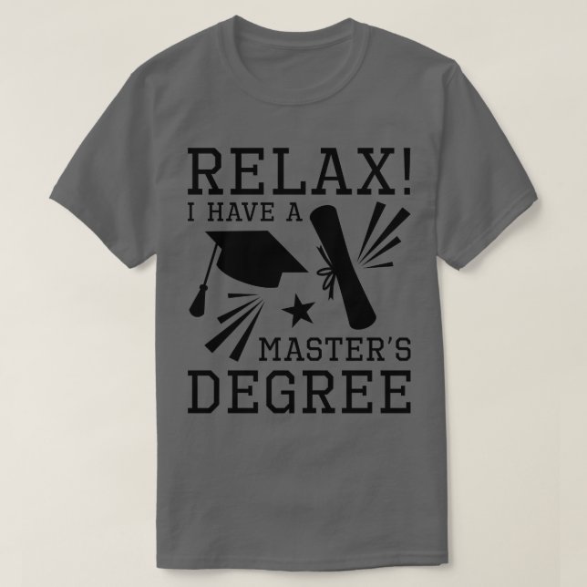 Camiseta Relaxe Mestrados Grau 1 (Frente do Design)
