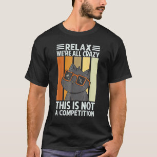 Camiseta Relaxe Não Estamos Em Concorrência Todos Somos Lou