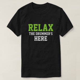 CAMISETA RELAXE O BATERISTA AQUI