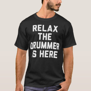 Camiseta Relaxe O Baterista Está