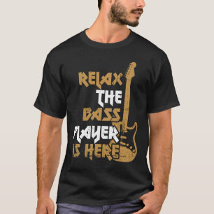 Camiseta Relaxe O Bhelp está lá para um guitarrista
