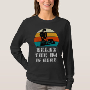 Camiseta Relaxe O DJ Está Aqui - Vintage Music e Party Lov