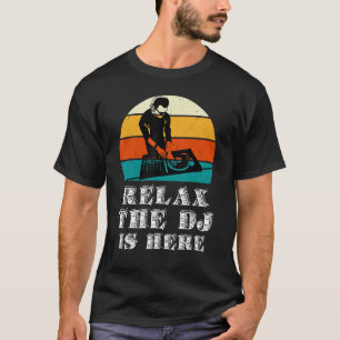 Camiseta Relaxe O DJ Está Aqui - Vintage Music e Party Lov