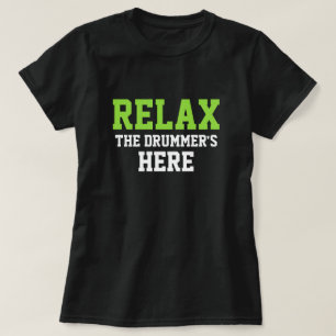 CAMISETA RELAXE O DRUMMER AQUI